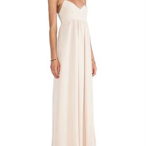 Nude Amanda Uprichard Maxi Dress